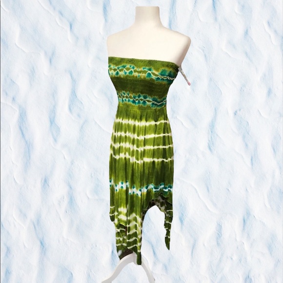 NWT Tye dye Maxi Dress - Picture 2 of 5